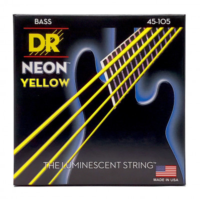 Комплект струн для бас-гитары DR NYB-45, 45-105