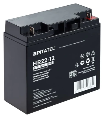 Аккумулятор для ИБП Pitatel HR22-12, 12V 22Ah