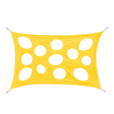 Развлекательная игра "Сыр-паутинка", размер 100 × 150 см, цвет жёлтый
