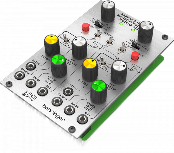 Модуль Behringer SAMPLE & HOLD / RANDOM VOLTAGE MODULE 1036 Модуль Behringer SAMPLE & HOLD / RANDOM VOLTAGE MODULE 1036