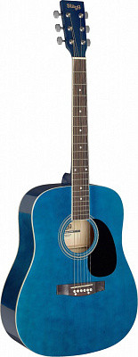 Stagg SA20D BLU акустическая гитара