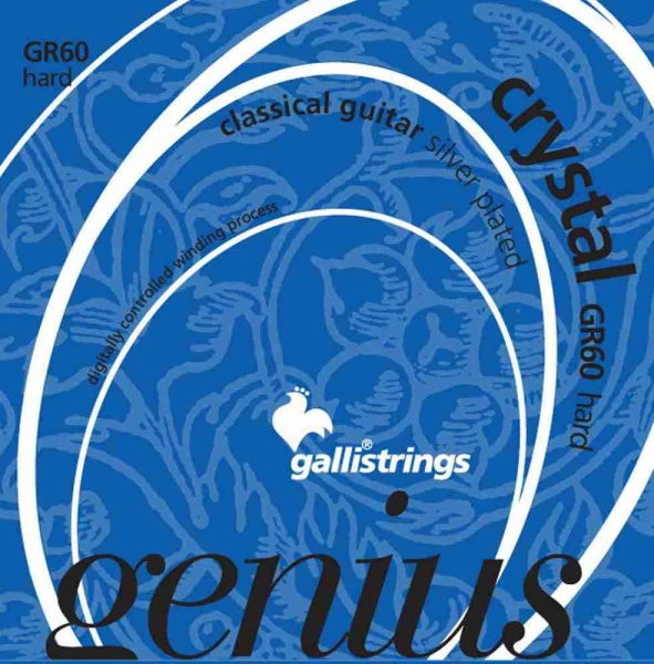 Комплект струн для классической гитары GALLI STRINGS GR60 натяжение Hard