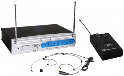 Peavey PV-1 V1 BHS 198.950 МГц радиосистема универсальная с головным микрофоном