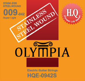 Olympia HQE0942S струны для электрогитары