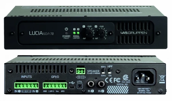 Усилитель мощности Lab.gruppen LUCIA 60/1-70 1-канальный