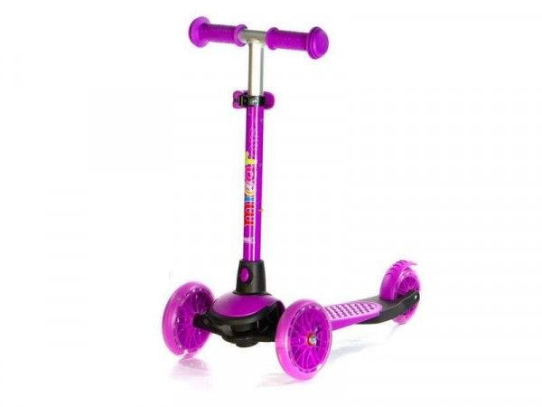 Самокат трехколесный Jet (фиолетовый)