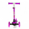Самокат трехколесный Jet (фиолетовый)
