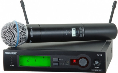 Shure SLX24E/B58 Q24 радиосистема аналоговая с радиомикрофоном