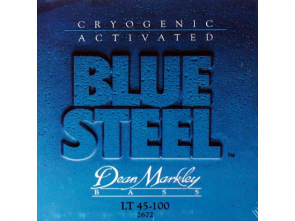DEAN MARKLEY 2672 Blue Steel Bass LT - струны для 4-струн бас-гитары (нержавеющая сталь, заморозка) 45-100
