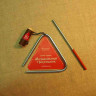 Комплект треугольников № 4 Мастерская Сереброва ЗЧ-КТ-ТР-04 (08-10-12-14 см, диаметр 6 мм)