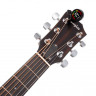 Трансакустическая гитара KEPMA EDCE K10 Natural Matt в комплекте кабель