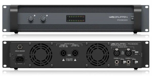 Усилитель мощности Lab.gruppen PD3000 2-канальный