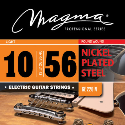 Комплект струн для 7-струнной электрогитары 10-56 Magma Strings GE220N