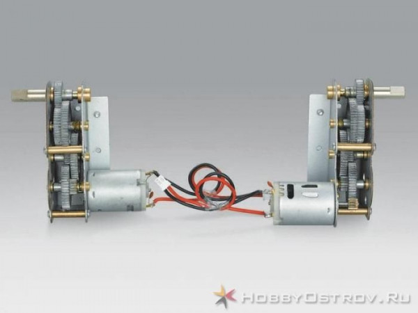 Редуктор левый и правый для танка Tiger (цинк) 3818