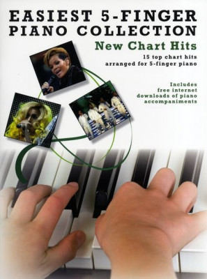 AM1001077 Easiest 5-Finger Piano Collection: New Chart Hits