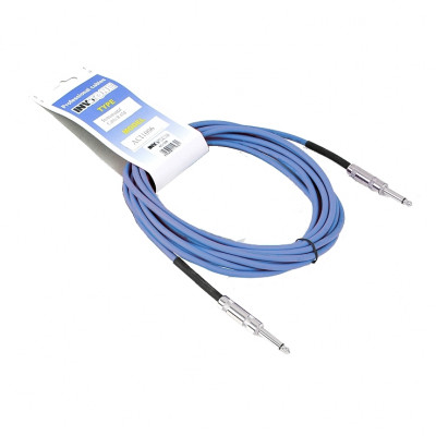 Invotone ACI1006/B - инструментальный кабель, 6.3 mono Jack-6.3 mono Jack 6 м (синий)