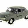 Машина "АВТОПАНОРАМА" ГАЗ-21 "Волга" 1/24 в/к  26*12*11см, серая