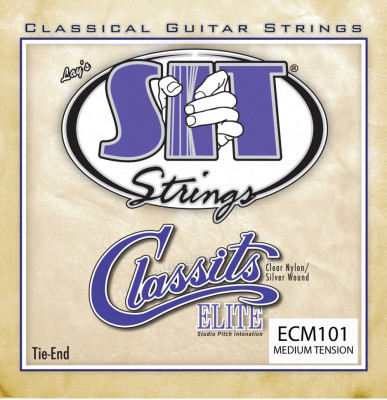 SIT ECM101 CLASSITS ELITE струны для классической гитары (30-33-41-28-35-40) среднего натяжения