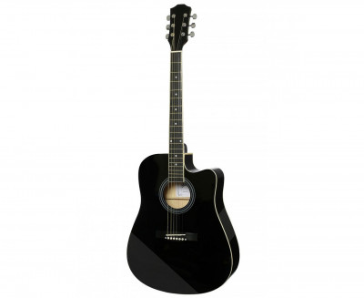 Электроакустическая гитара CARAVAN MUSIC HS-4111 EQ​ черная