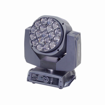 Involight MH FXWASH1912 - LED вращающаяся голова 19x12 Вт RGBW 4в1, зум 4°-60°
