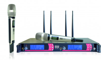 Передатчик для радиосистемы Xline MD-968A ручной, 2 канала 100 фиксированных частот