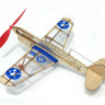 Сборная деревянная модель Самолет U.S. Warhawk.  Guillows 1/48