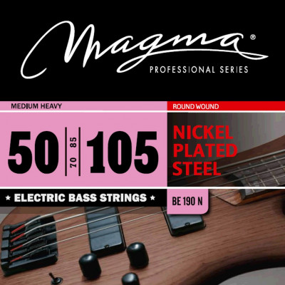 Комплект струн для бас-гитары 50-105 Magma Strings BE190N