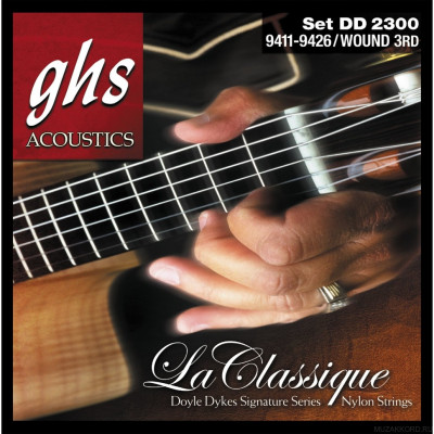 GHS DD2300 Doyle Dykes Signature для классической гитары