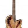 Ovation CE44P-SM Celebrity Elite Plus Mid Cutaway Natural Spalted Maple электроакустическая гитара