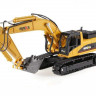 Металлический экскаватор с ковшом HUI NA TOYS 1/40 PRO